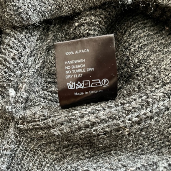 Belgium designer alpaca cardigan Christian wijnants - Picture 6 of 9